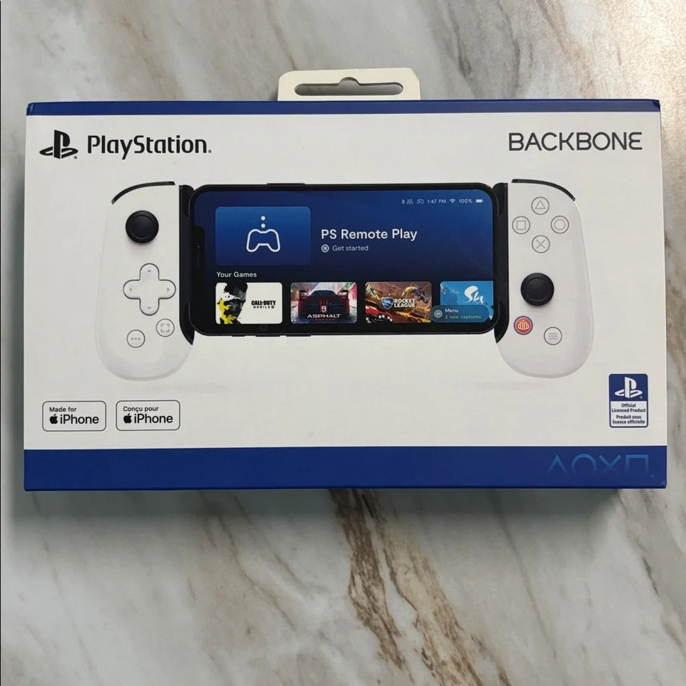 Playstation Backbone. Made for Iphone.